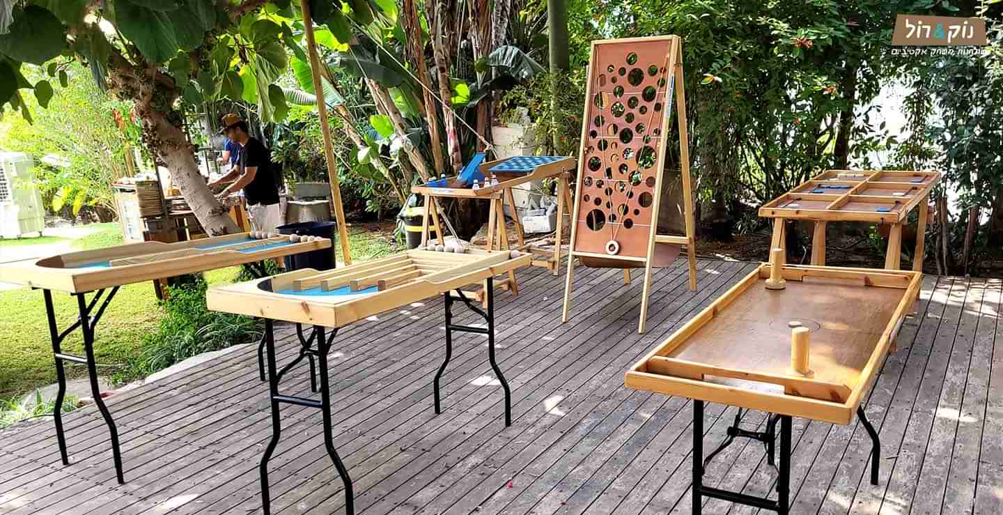 השכרת שולחנות משחק לאירוע חברה ימי גיבוש