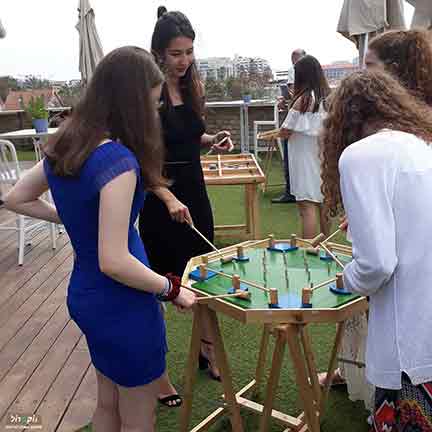 שולחנות משחק להשכרה ארוע חברה