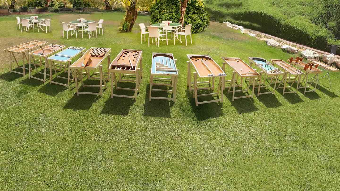 שולחנות משחק להשכרה